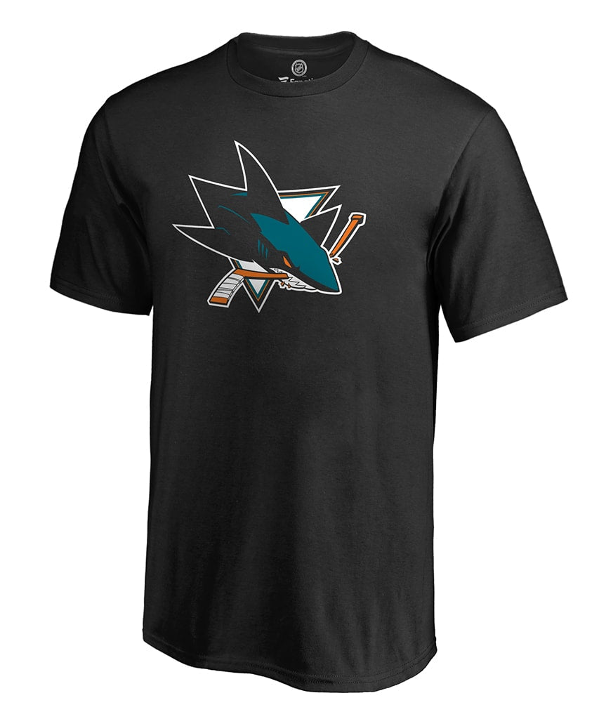SAN JOSE SHARKS FANATICS MEN'S PRIMARY LOGO T SHIRT