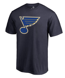 ST. LOUIS BLUES FANATICS MEN'S PRIMARY LOGO T SHIRT