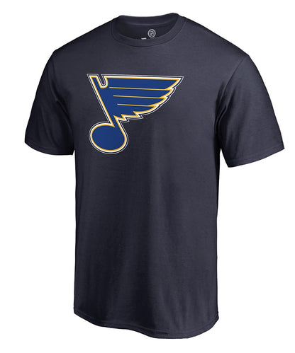 ST. LOUIS BLUES FANATICS MEN'S PRIMARY LOGO T SHIRT