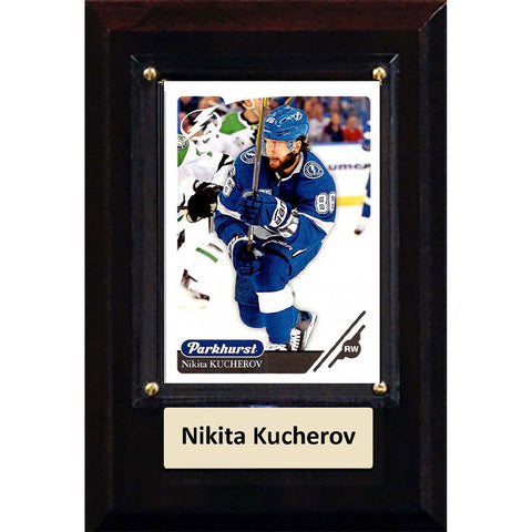 TAMPA BAY LIGHTNING NHL CARD PLAQUE 4X6 - NIKITA KUCHEROV