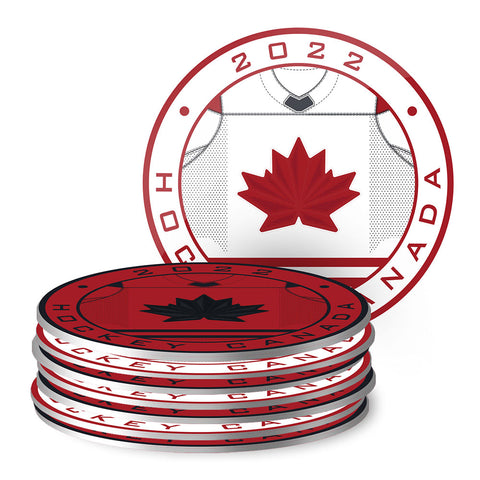 TEAM CANADA 2022 OLYMPICS 8-PACK COASTER SET