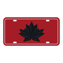 TEAM CANADA 2022 OLYMPICS RED LICENSE PLATE COVER