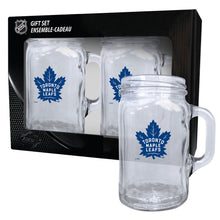TORONTO MAPLE LEAFS 16OZ MASON MUGS - 2 PACK