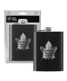 TORONTO MAPLE LEAFS 8OZ FLASK - LASER ETCH