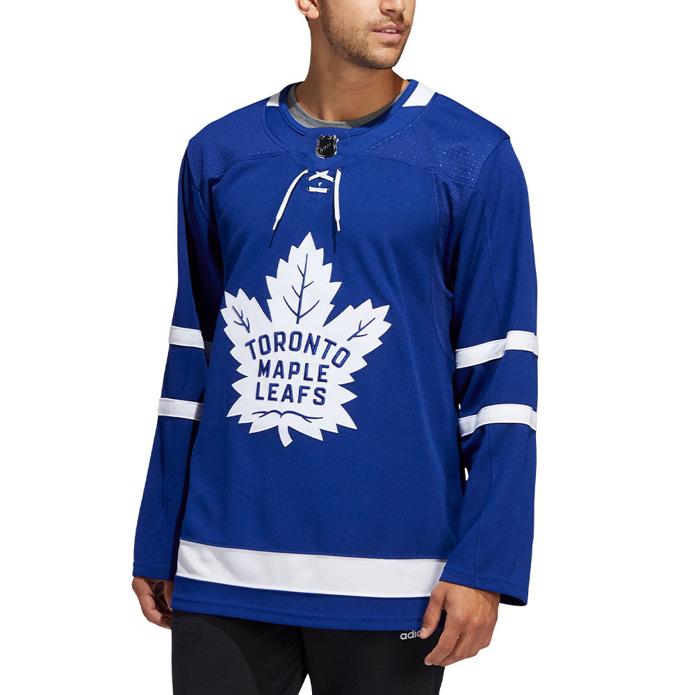 Adidas MIC Game Worn Used Toronto Maple Leafs St Pats Mitch Marner