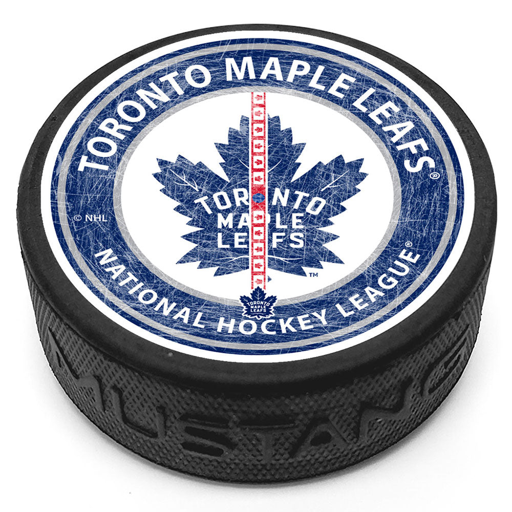 TORONTO MAPLE LEAFS CENTRE ICE PUCK