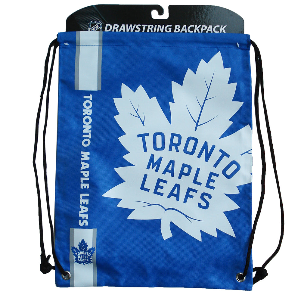 TORONTO MAPLE LEAFS DRAWSTRING LOGO BAG
