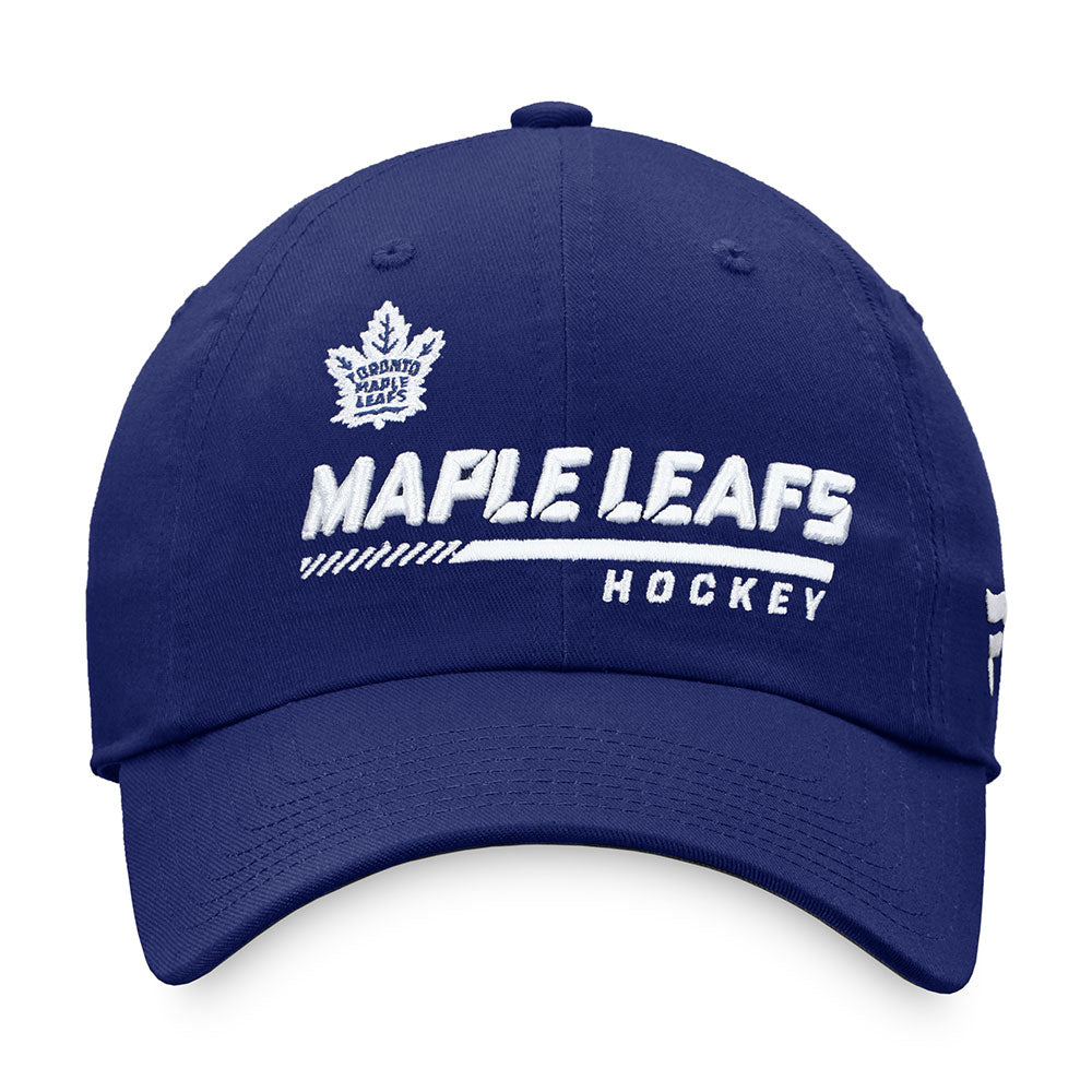 TORONTO MAPLE LEAFS FANATICS MEN'S AUTHENTIC PRO LOCKER ROOM UNSTRUCTURED ADJUSTABLE HAT