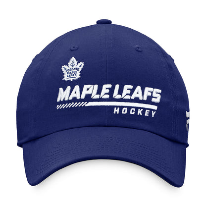 TORONTO MAPLE LEAFS FANATICS MEN'S AUTHENTIC PRO LOCKER ROOM UNSTRUCTURED ADJUSTABLE HAT