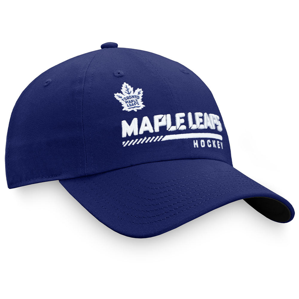 TORONTO MAPLE LEAFS FANATICS MEN'S AUTHENTIC PRO LOCKER ROOM UNSTRUCTURED ADJUSTABLE HAT