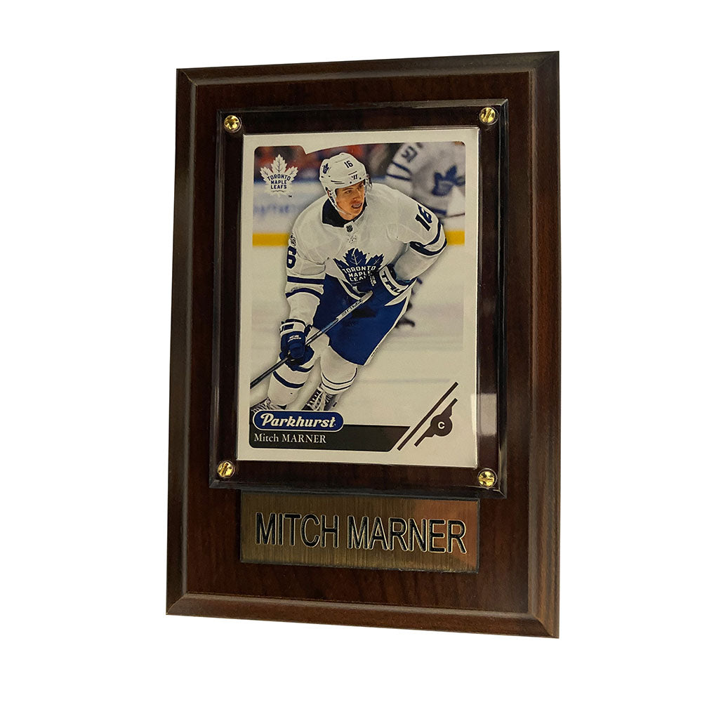 Toronto Maple Leafs Nhl Card Plaque 4X6 - Mitch Marner