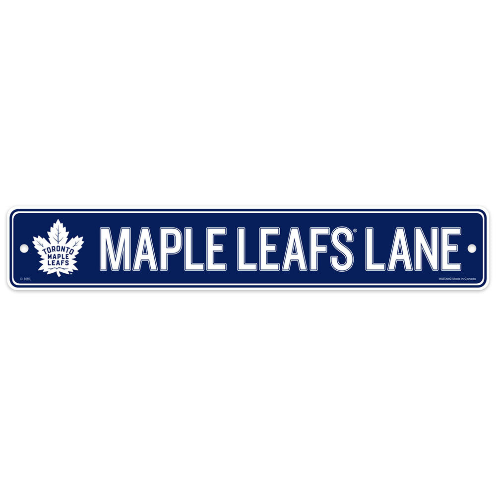 TORONTO MAPLE LEAFS STREET SIGN 4X23