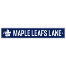 TORONTO MAPLE LEAFS STREET SIGN 4X23