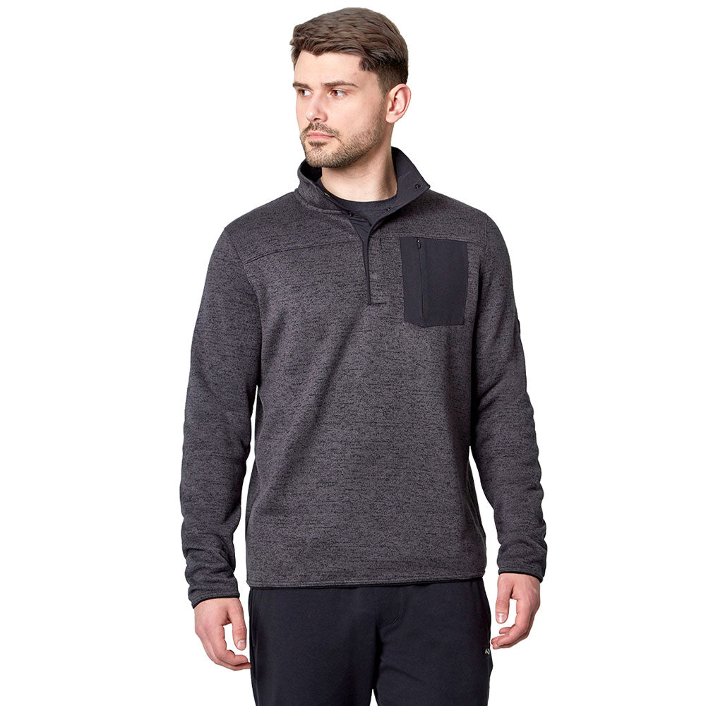 TRUE ELEVATE 1/4 ZIP FLEECE MEN'S PULLOVER SWEATER