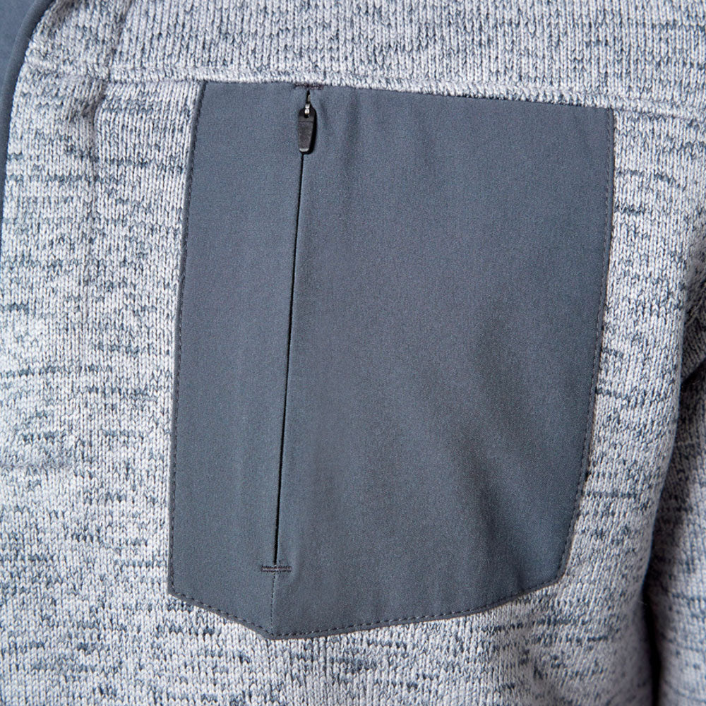 TRUE ELEVATE 1/4 ZIP FLEECE MEN'S PULLOVER SWEATER