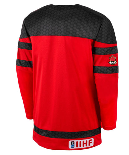 NIKE TEAM CANADA TWILL HOCKEY RED SR JERSEY