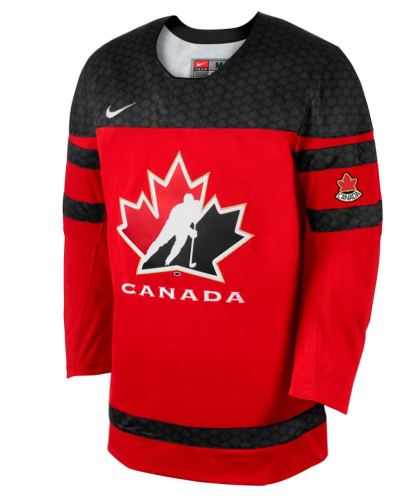 NIKE TEAM CANADA TWILL HOCKEY RED SR JERSEY