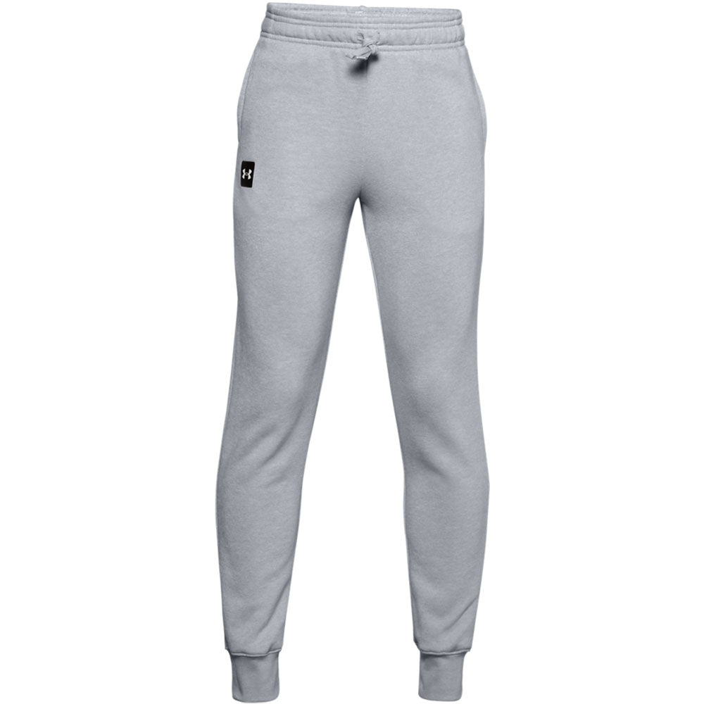 UNDER ARMOUR KIDS RIVAL FLEECE JOGGING PANTS - GREY