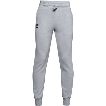 UNDER ARMOUR KIDS RIVAL FLEECE JOGGING PANTS - GREY