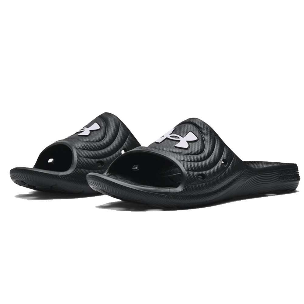 UNDER ARMOUR KID'S LOCKER IV SANDAL - BLACK