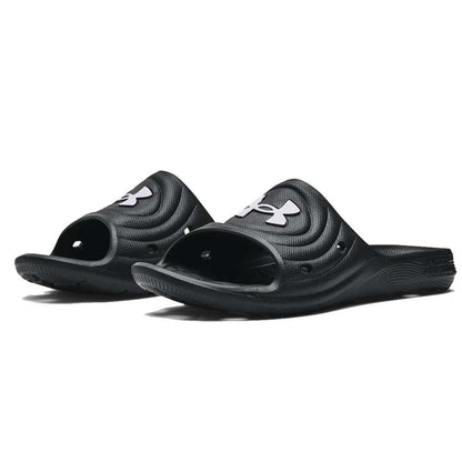 UNDER ARMOUR KID'S LOCKER IV SANDAL - BLACK