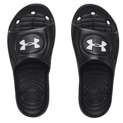 UNDER ARMOUR KID'S LOCKER IV SANDAL - BLACK