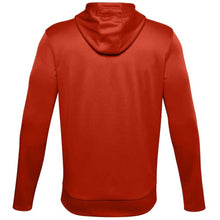 UNDER ARMOUR MEN'S ARMOUR FLEECE BIG LOGO HOODIE - RED/ORANGE