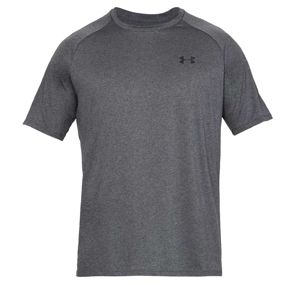 UNDER ARMOUR MEN'S TECH T SHIRT - CARBON