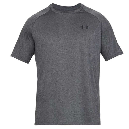 UNDER ARMOUR MEN'S TECH T SHIRT - CARBON