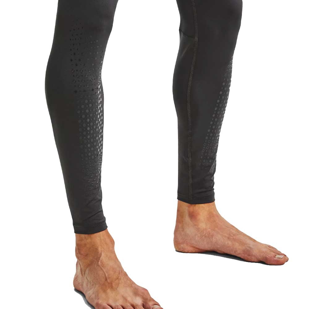 UNDER ARMOUR SENIOR HOCKEY COMPRESSION LEGGINGS - GREY