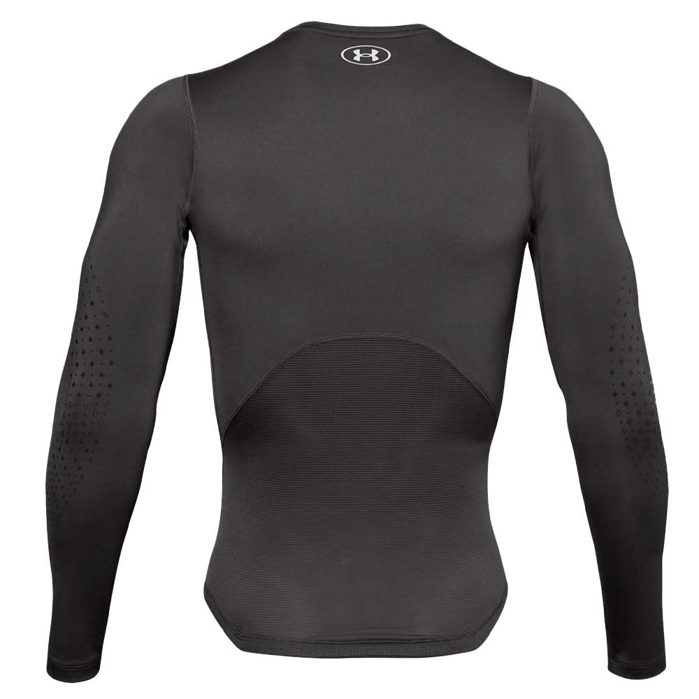 UNDER ARMOUR SENIOR HOCKEY LONG SLEEVE FITTED GRIPPY TOP - GREY