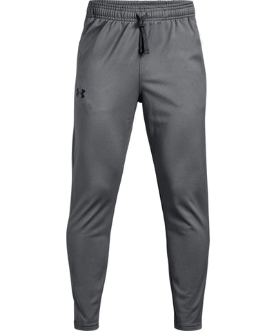 UNDER ARMOUR KID'S BRAWLER TAPERED PANTS - GREY