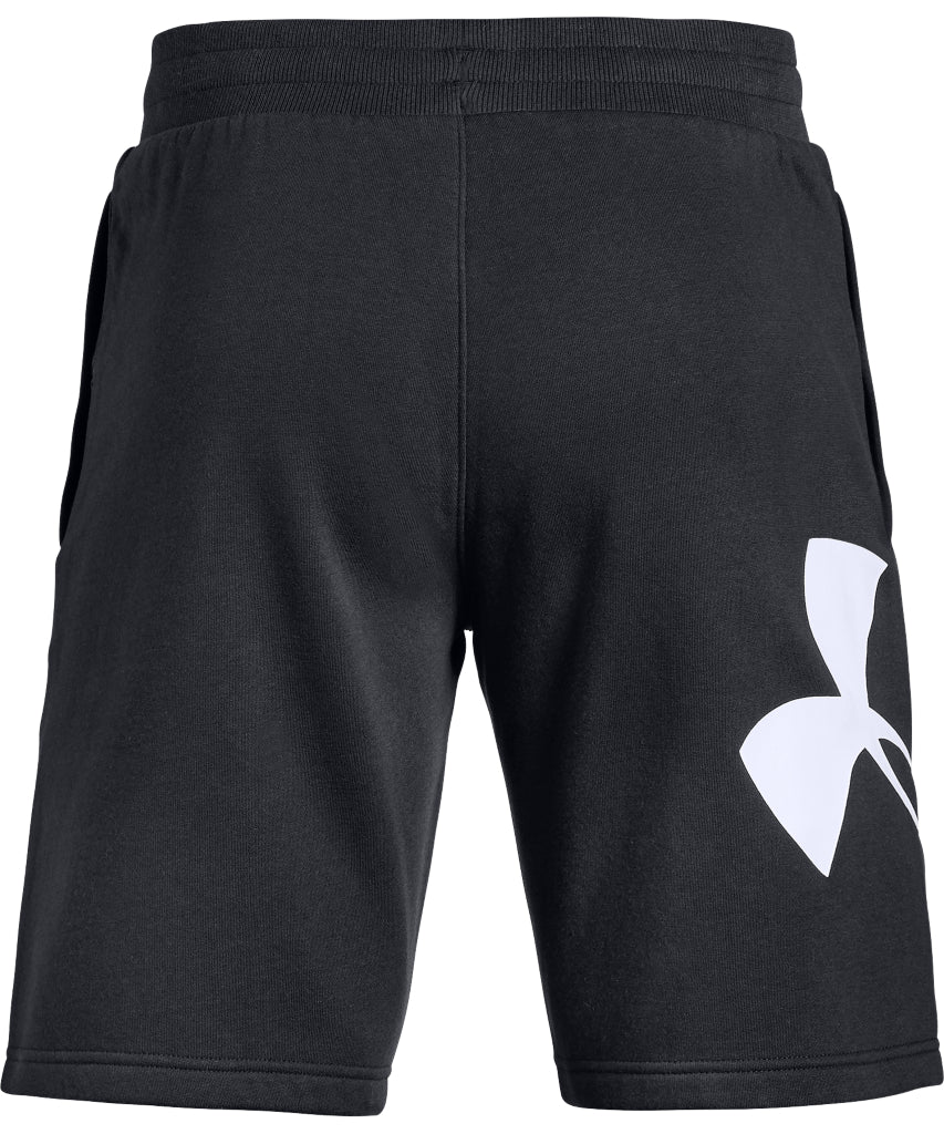UNDER ARMOUR ADULT RIVAL FLEECE LOGO SHORTS - BLACK/WHITE – Pro Hockey Life