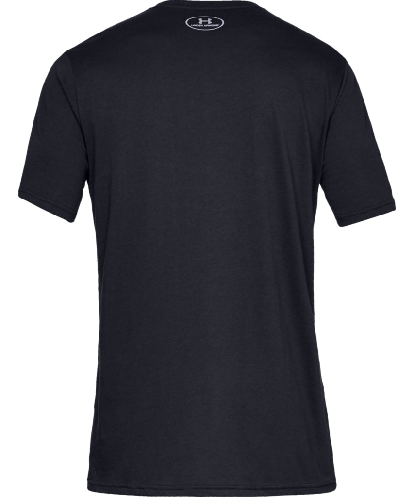 UNDER ARMOUR MEN'S SPORTSTYLE LOGO T SHIRT - BLACK