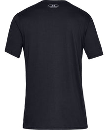 UNDER ARMOUR MEN'S SPORTSTYLE LOGO T SHIRT - BLACK