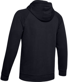 UNDER ARMOUR RIVAL FLEECE LOGO MEN'S HOODIE II - BLACK