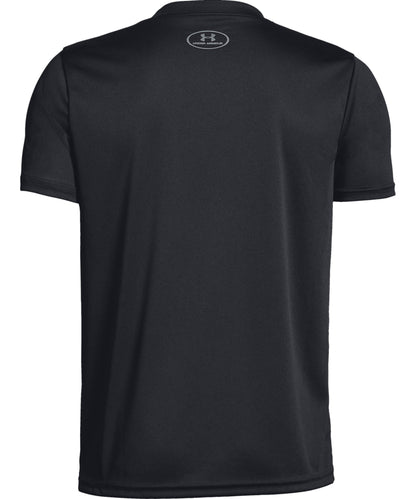 UNDER ARMOUR TECH BIG LOGO SOLID KID'S T SHIRT - BLACK