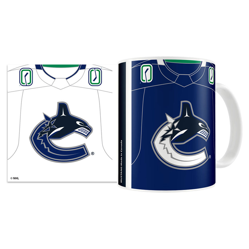 VANCOUVER CANUCKS 15OZ SUBLIMATED JERSEY MUG