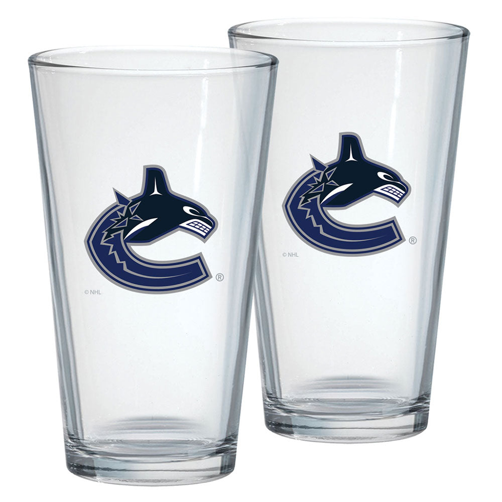 VANCOUVER CANUCKS 16OZ MIXING GLASS SET