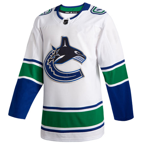 Vancouver Canucks HOME 252J Adidas NHL Authentic Pro Jersey - Hockey Jersey  Outlet