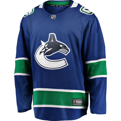 VANCOUVER CANUCKS FANATICS MEN'S BREAKAWAY HOME JERSEY