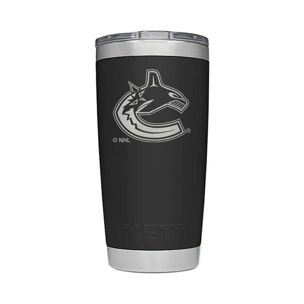 VANCOUVER CANUCKS YETI RAMBLER 20OZ TUMBLER