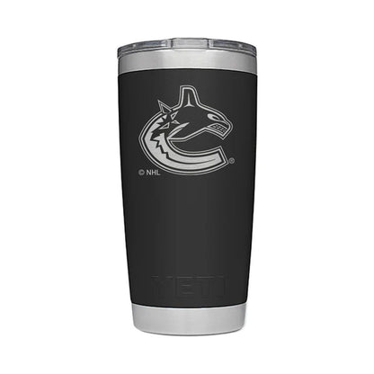 VANCOUVER CANUCKS YETI RAMBLER 20OZ TUMBLER