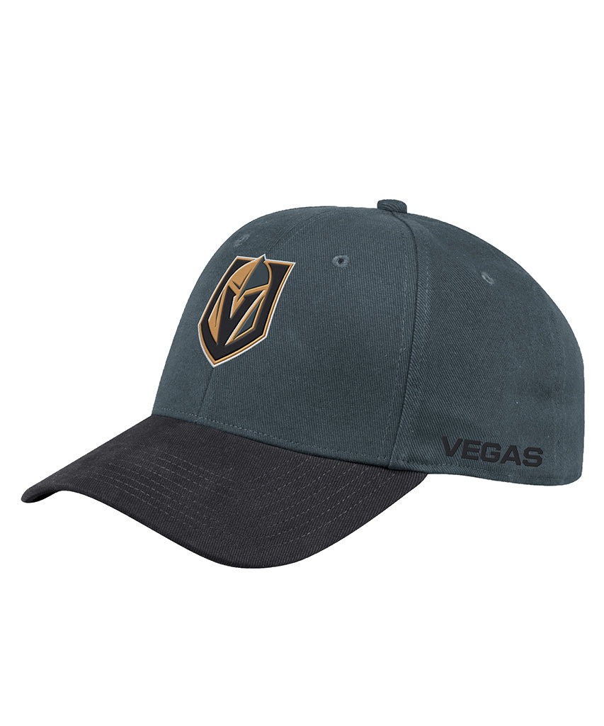 VEGAS GOLDEN KNIGHTS ADIDAS MEN'S STRUCTURED FLEX LEFT CITY HAT