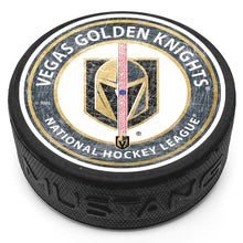 VEGAS GOLDEN KNIGHTS CENTRE ICE PUCK