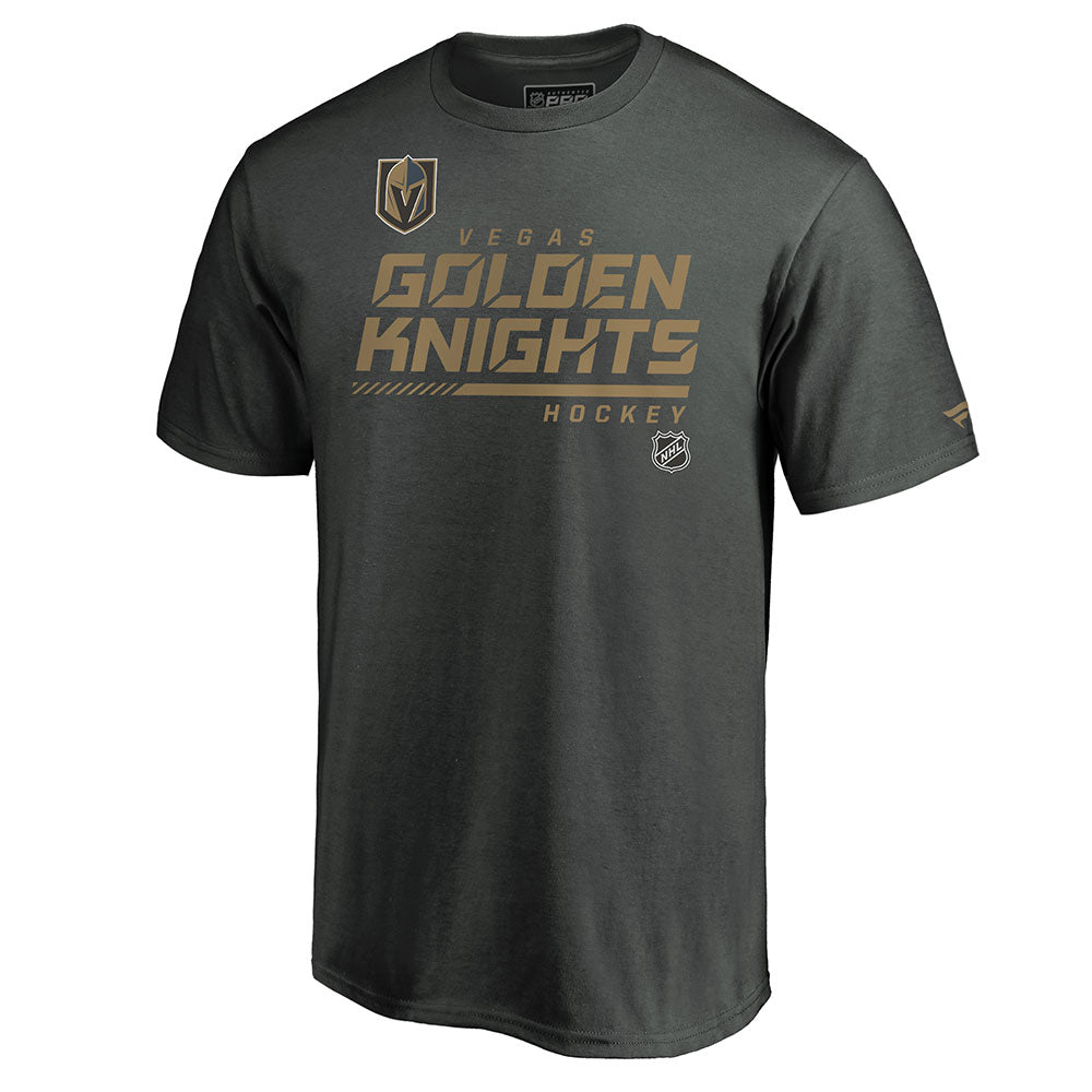 VEGAS GOLDEN KNIGHTS FANATICS LOCKER ROOM SPEED T SHIRT