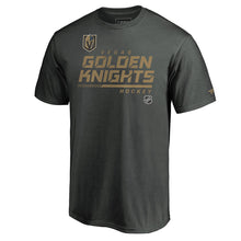 VEGAS GOLDEN KNIGHTS FANATICS LOCKER ROOM SPEED T SHIRT