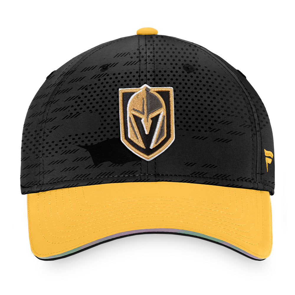 VEGAS GOLDEN KNIGHTS FANATICS MEN'S AUTHENTIC PRO LOCKER ROOM FLEX HAT