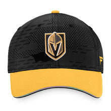 VEGAS GOLDEN KNIGHTS FANATICS MEN'S AUTHENTIC PRO LOCKER ROOM FLEX HAT