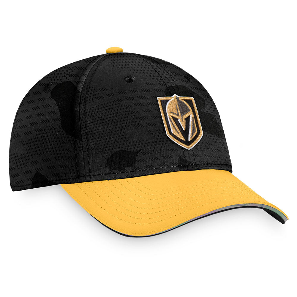 VEGAS GOLDEN KNIGHTS FANATICS MEN'S AUTHENTIC PRO LOCKER ROOM FLEX HAT